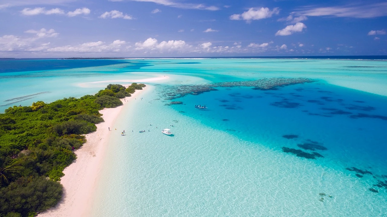 Les plages de sable blanc des Maldives: Un paradis tropical